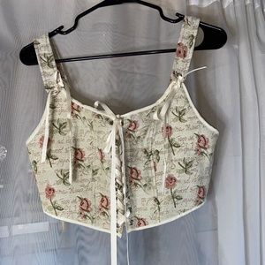 Cottage Core crop top